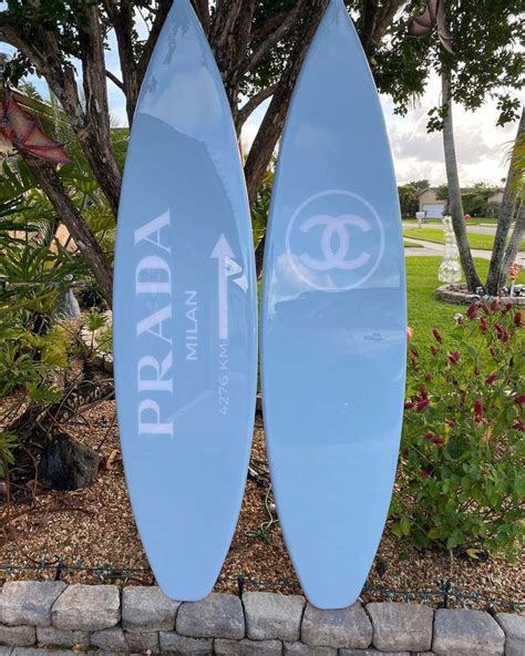 Decorative Surf Board Prada 